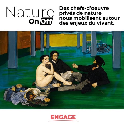affiche expo Nature On Off
